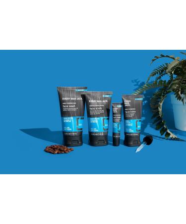 Every Man Jack Gentle Exfoliating Face Scrub for Men - 4.2 oz Twin Pack | Exfoliating, Moisturizing, and Reviving Skincare with Jojoba Beads, Hyaluronic Acid, and Caffeine - Buy Online on SooperMarket.com