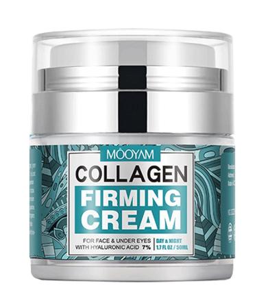 Neck Firming Cream Tighten & Lift Neck Cream Anti-Aging Moisturizer with Retinol Collagen & Hyaluronic Acid for Men & Women 1.78 Fl Oz