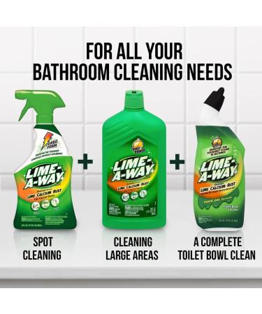 Lime-A-Way Lime Calcium & Rust Cleaner 28 oz - Pack of 3 | Powerful Cleaning Solution - Buy Online on SooperMarket.com
