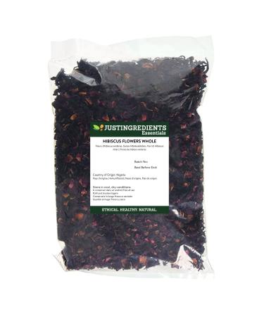 JustIngredients Essentials Hibiscus Flowers Whole 1 Kg