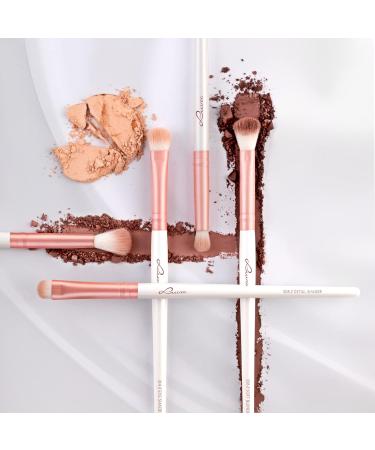 Buy Luvia Eye Brush Set - Essential 5 Piece Vegan Eyeshadow Makeup Brushes for Perfect Blending & Application - International Shipping Available - Buy Online on SooperMarket.com