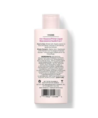 Wet n Wild 5 In 1 Essence Face Makeup Primer Liquid - Perfecting Base for Flawless Skin - Buy Online on SooperMarket.com