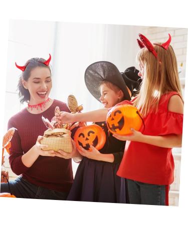 ABOOFAN 2 Sets Hairpin Blood Necklace Childrens Demon Costume Ox Horn Hair Clip Devil Horns Hair Clip Devil Costume Accessory Hair Clips Ornament Kits Halloween Hair Supplies Plastic - Buy Online on SooperMarket.com