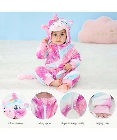 COOKY.D Unisex Winter Hooded Romper Jumpsuit 6-12 Months with Star Design - Buy Online on SooperMarket.com
