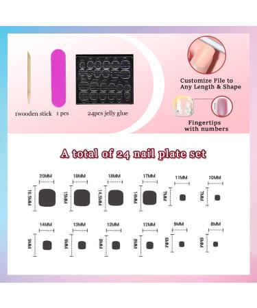 White Rose Coffin Fake Toe Nails - Exquisite Daisy Designs | 24Pcs Stick-on Toenails with Glue for Women - Buy Online on SooperMarket.com