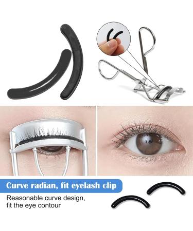 Replacement Silicone Eyelash Curler Refills 30 Piece Eyelash Curler Pad for Universal Eyelash Curler with Clear Storage Box - Buy Online on SooperMarket.com