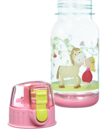 Haba 304485 Drinking Bottle Vicki & Pirli - 400ml Children's Bottle with Horse Motif | BPA Free | Perfect for Kindergarten & School - Buy Online on SooperMarket.com