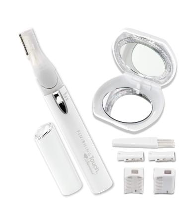 Finishing Touch Diamond Hair Remover with Light Up Deluxe Mirror (E-Commerce Packaging)