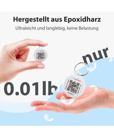 Personalized Dog Stamps & Engraved QR Code Tags | Customizable Pet Profiles | 2PCS-30MM | Ideal for Dogs & Cats | International Shipping - Buy Online on SooperMarket.com
