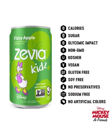 Zevia Kidz Variety Pack 7.5 Oz Cans (Pack Of 24) - Buy Online on SooperMarket.com