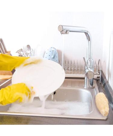 Natural Luffa Sponge - Biodegradable Exfoliating Loofah for Skin Kitchen & Laundry | 35-45 cm - Buy Online on SooperMarket.com