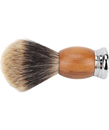 Professional Portable Shaving Brush - Ergonomic & Elegant Composite Wood Bart Care for Men | Perfect for Hairdressing Salons - Buy Online on SooperMarket.com