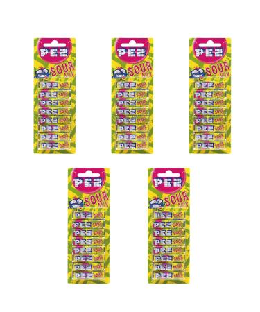 Peez Refills 8pk - Sour Mix - Refill Your Peez Dispenser With This Pack of Sour Mix Refills - Pack of 5