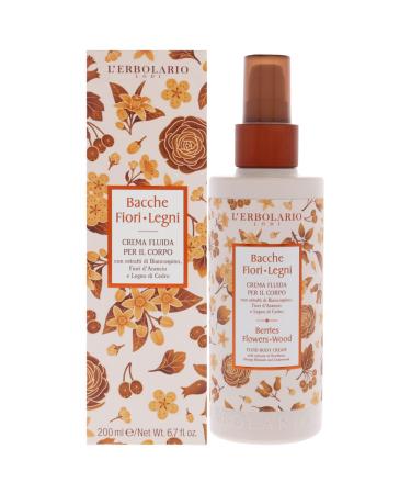 LErbolario Berries Flowers Wood Fluid Body Cream For Unisex 6.7 oz Body Cream