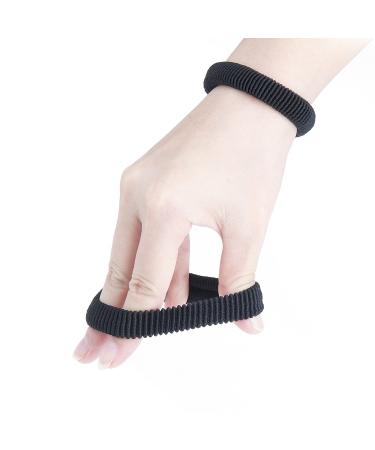 50 Pieces Hair Bands for Girls | ZWOOS Non-Metal Elastic Hair Ties for Thick Heavy Long & Curly Hair - International Shipping Available - Buy Online on SooperMarket.com