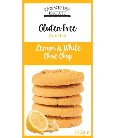 Farmhouse Biscuits Gluten Free Lemon & White Choc Chip Biscuits 150 g