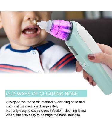 Electric Baby Nose Cleaner - Ergonomic Design for New Mothers | Easy to Carry & Safe for Home Use (Green) - Buy Online on SooperMarket.com