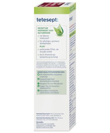 Tetesept Back Heat Bath - Mineral Salts Relaxing Bath Additive for Warmth & Relief - 125ml International Shipping - Buy Online on SooperMarket.com