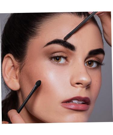 Baluue 100 Pcs Double Eye Shadow Makeup Blending Sponge Makeup Brush Eyeshadow Smudge Brush Black Plastic - Buy Online on SooperMarket.com