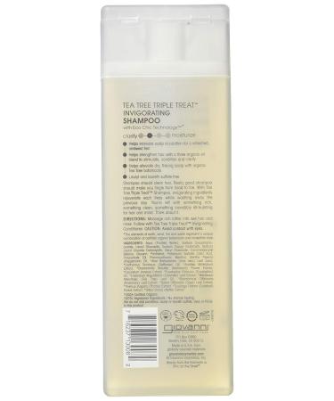 Giovanni Tea Tree Triple Treat Shampoo - 8.5 oz Duo Pack | Best International Shipping - Buy Online on SooperMarket.com