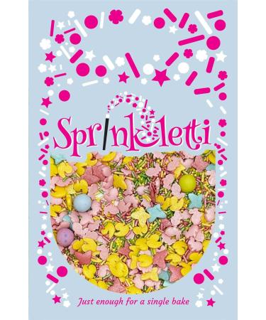 Sprinkletti - Sprinkle Mixes - Pastel Themed Box of 4 pouches - Cake Topper Sprinkles - 4 x 30g Edible Cupcake Decorations - Perfect for Secret Santa gifts Christenings Springtime & Parties - Buy Online on SooperMarket.com