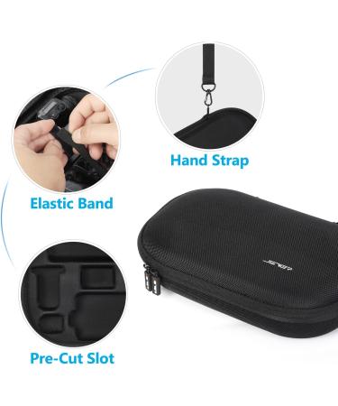 JSVER Hard Case for DJI Action 2 - Portable Storage Case for DJI Action 2 Dual-Screen and Power Combo - Protective Carrying Case for Accessories - Buy Online on SooperMarket.com
