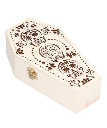 Pet Burial Coffin Creative Hamster Funeral Box Exquisite for Halloween Party Decor for Coffin Box(#1)