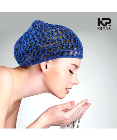 4 PCS Crochet Hair Net for Women - Multicolor Crochet Cap Snoods for Long, Short, or Curly Hair - Rayon Cover Hair Wraps for Sleeping - Buy Online on SooperMarket.com