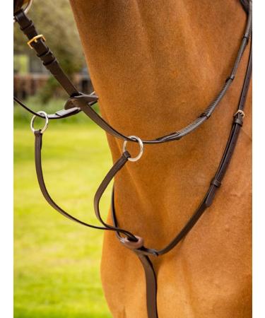 LeMieux Arika Running Martingale - Black/Silver Black/Silver Full - Buy Online on SooperMarket.com