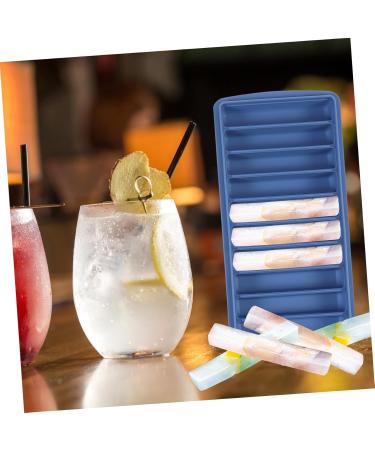 ABOOFAN 1pc Kitchen Dessert Shaped Ice Bar Household Shop Practical DIY Supply Cube Silicone Mold Design 24.5X11.5CM Blue - Buy Online on SooperMarket.com