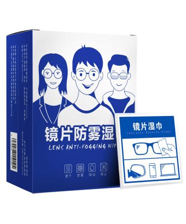 Antifogging Eyeglass Glasses Remove Fog Cloth for Eye Glasses (100 Pack) Fog Gone