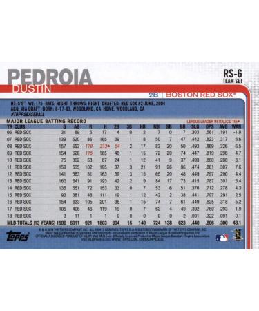 2019 Boston Red Sox Topps Limited Edition 17 Card Team Set with Pedroia & Betts - Buy Online on SooperMarket.com