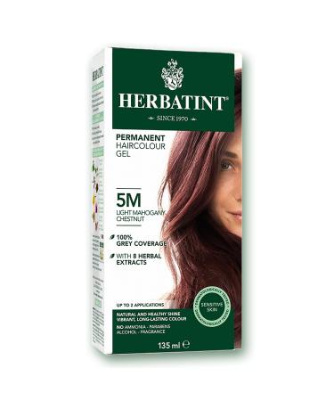 Permanent Haircolor Gel 5M Light Mahogany Chestnut 1 Box