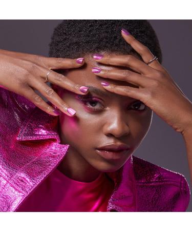 KISS imPRESS No Glue Press-On Nails - Dark Pink Squoval - 30 Nails Manicure Kit for Easy Home Nail Art - Buy Online on SooperMarket.com