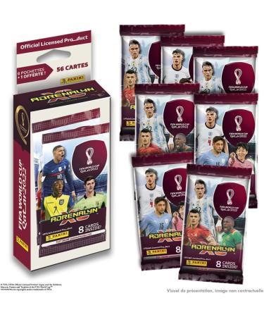 Shop Panini 004287KBF7 Adrenalyn XL World Cup 2022 Blister Pack - 6 + 1 Bag Random | International Shipping Available - Buy Online on SooperMarket.com