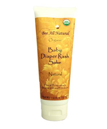 Baby Diaper Rash Salve Natural 2.6 OZ