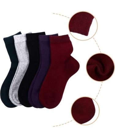 Beaupretty 5 Pairs Gel-Ripstop Women s Spa Socks - Soft Cushioned Heel Silicone & Pure Cotton Comfort - Buy Online on SooperMarket.com