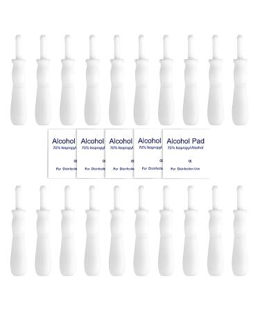 20 Count Gas and Colic Reliever for Babies Baby Gas Colic Passer Natural Solution for Baby Colic and Gas Relief Safe & Effective Instant Constipation Relief for Babies+6 Alcohol Prep Pad