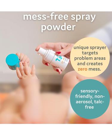 T is for Tame Baby Powder Mist - Talc-Free Natural Spray Vegan & Cruelty-Free 1 oz Travel Size - Buy Online on SooperMarket.com