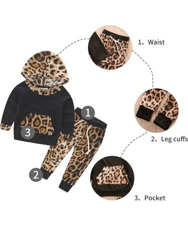TMEOG Baby Hooded Sweatshirt and Pants Set | Black | 12-18 Months - Buy Online on SooperMarket.com