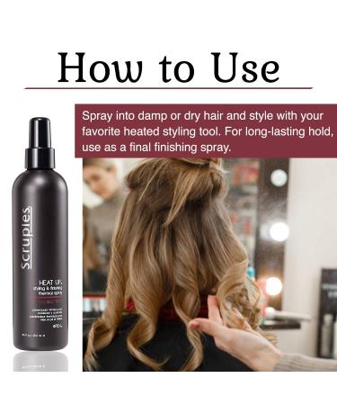 Scruples Heat Up Thermal Spray 8.5oz - Styling and Finishing for Hair Protection - Buy Online on SooperMarket.com