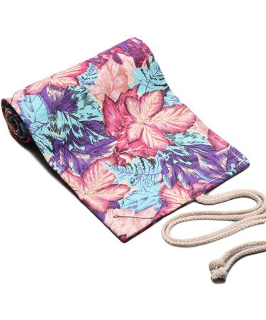 DYOMR Maple Leaves 36 Slot Pencil Wrap Organizer for Drawing and Coloring - Buy Online on SooperMarket.com