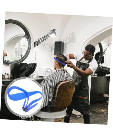 FOYTOKI Haircut Shaving Template Hair Cutting Guide Adjustable Haircut Guide Silicone Fade Guide Adjustable Hair Fade Guide Fade Guide for Men Neckline Shaving Guide Silicone Haircut Guide - Buy Online on SooperMarket.com