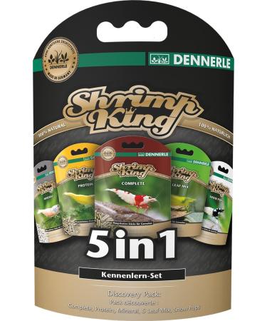 Dennerle Shrimp King 5 in 1 sample pack - pre order schedule delivery Jan 2021