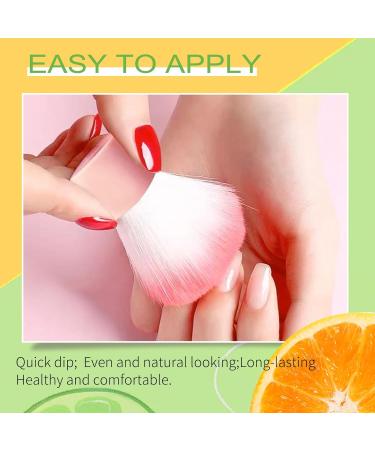 Halloween Dip Powder Nail Kit Starter Set | 6 Colors Orange Black Fine Dipping Powder with Essential Liquid | French Nail Art Manicure | No LED Nail Lamp Needed - Buy Online on SooperMarket.com