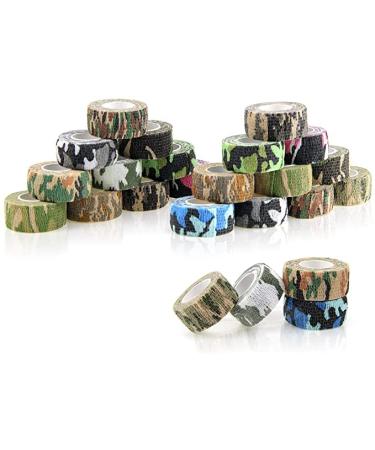 AUPCON Vet Wrap Cohesive Bandages Bulk Self Adhesive Bandage Wrap Self Adherent Wrap Non-Woven for Dogs Pet Animals & Ankle Sprains & Swelling