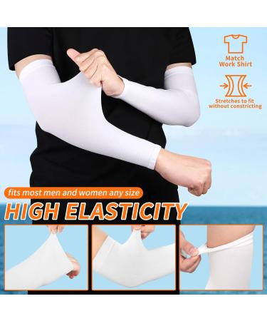 Buy Desoto Cooling Arm Sleeves 50+ UV Protection - 2 Pairs Non-Slip Compression for Running Cycling Volleyball & Basketball - Unisex Yellow - Buy Online on SooperMarket.com