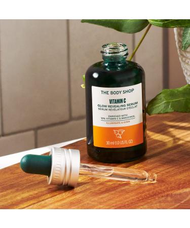 The Body Shop Vitamin C Glow Revealing Serum 30ml - Vegan Formula for Dull & Tired Skin - Buy Online on SooperMarket.com
