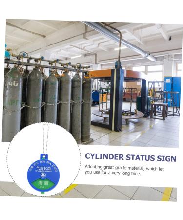 Gatuida Cable Rods 3pcs Signage Emblems Labels Oxygen Cylinder Status Card Oxygen Cylinder Status Board Oxygen Tank - Buy Online on SooperMarket.com