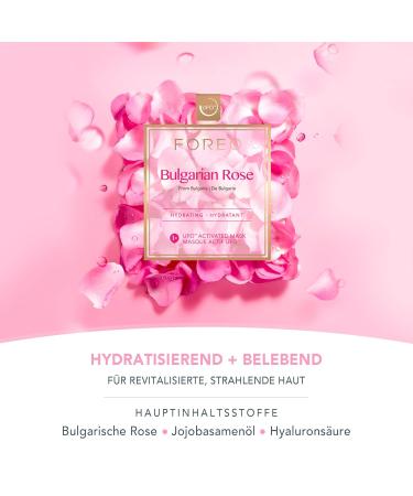 FOREO Bulgarian Rose UFO Activated Face Mask 3 Pack | Replenishing & Soothing for Dry Skin | Cruelty Free | Compatible with UFO 2 & UFO - Buy Online on SooperMarket.com